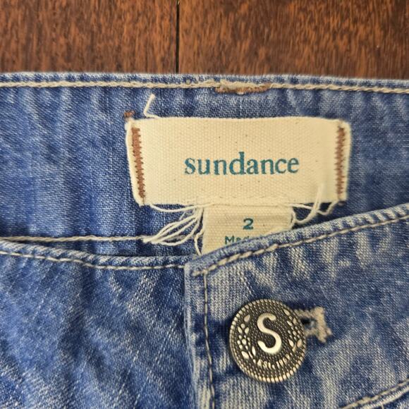 Sundance Jolienne Lightweight Denim Jogger Cargo Pants Button Fly Size 2 - Picture 9 of 10